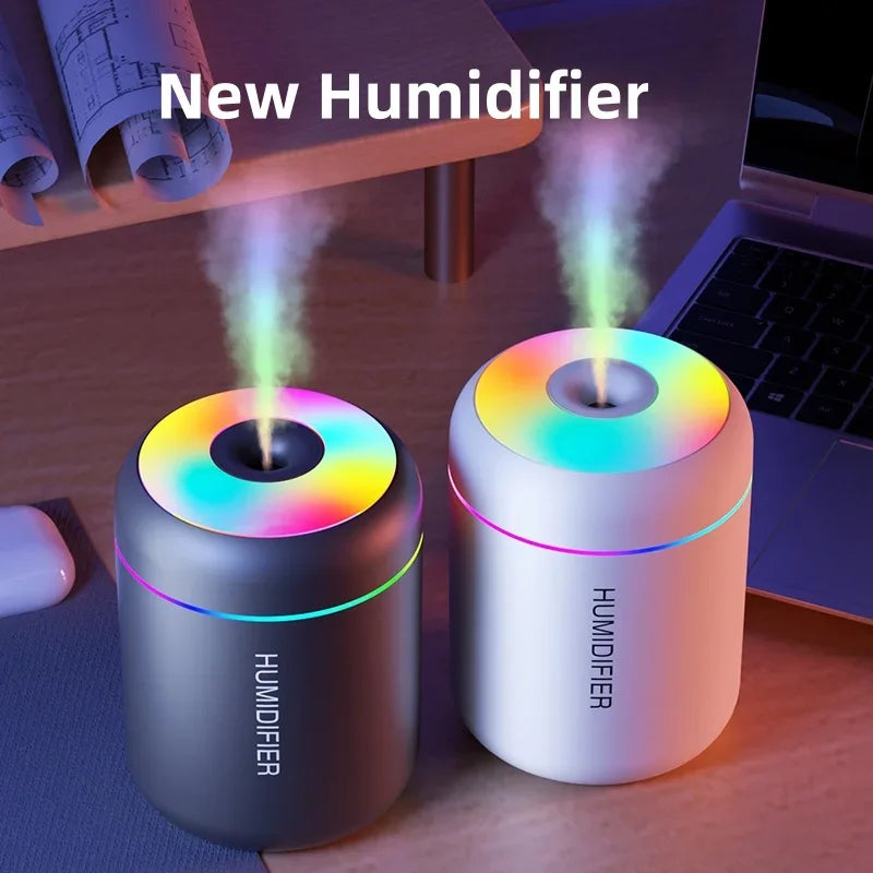The Magic Cloud Maker: Mini Diffuser & Night Light