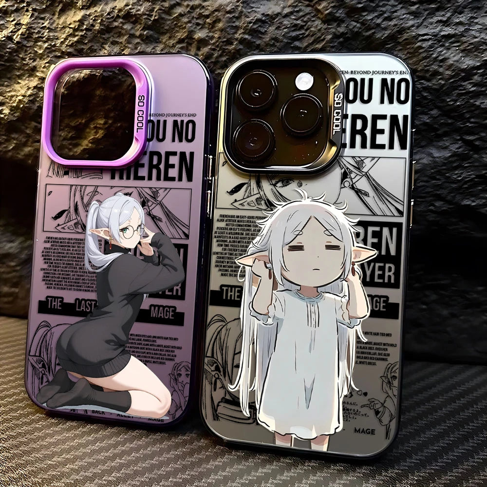 The Epic Frieren Anime Case: Matte, Tough & Ready for Adventure!